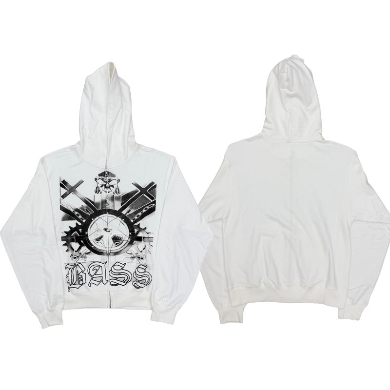 CHE REST IN BASS ENCORE TOUR BASS HOODIE zipper hoodie jacket
