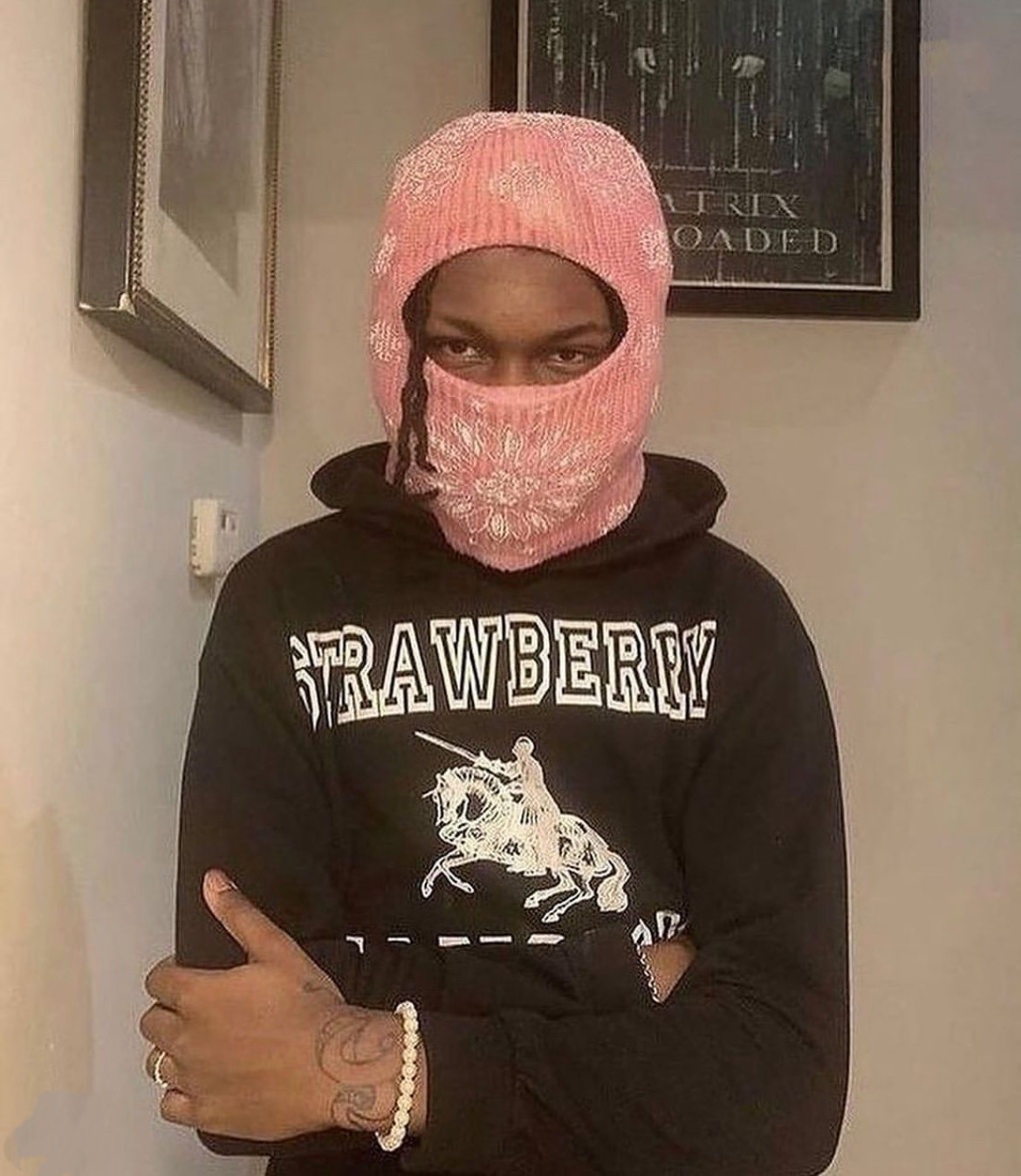 Virgil Strawberry Mansion Pullover Hoodie