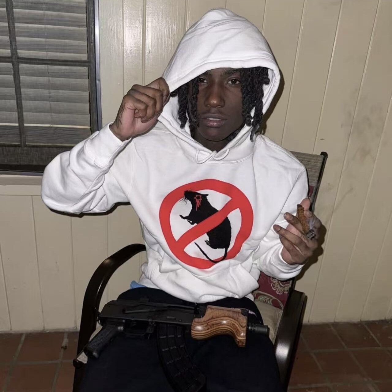 Asaali SS22 Marble Narco Cartel Hoodie Osamason Hooded Sweatshirt Hoodie