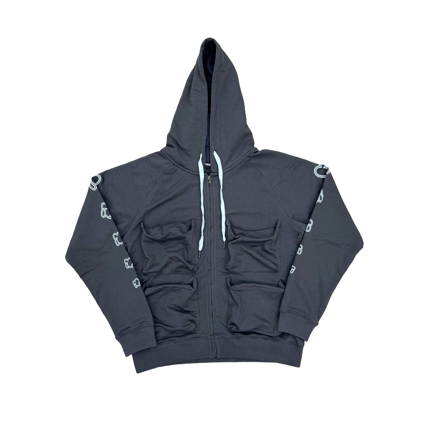Crying Hear Four Pocket Zip