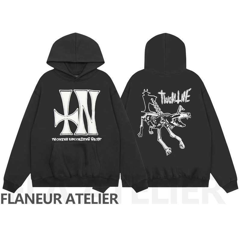 KK11 Playboi Carti TWONINE Recording Group Hoodie Hoodie Sweatshirt