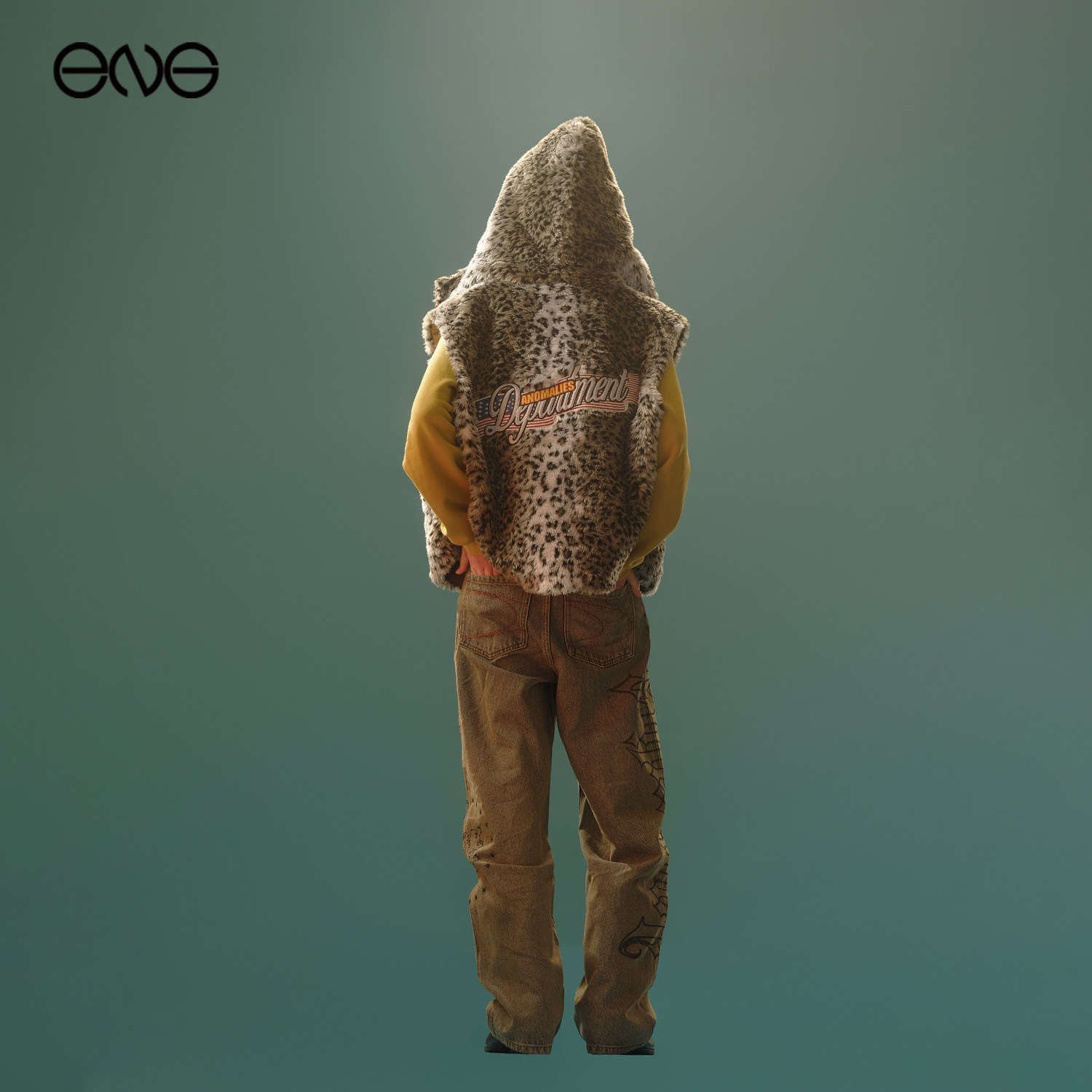 【ENG】Anomalies Department 仿豹纹刺绣马甲上衣男女新品25冬,淘宝优惠券,粉丝福利购,淘宝优惠卷