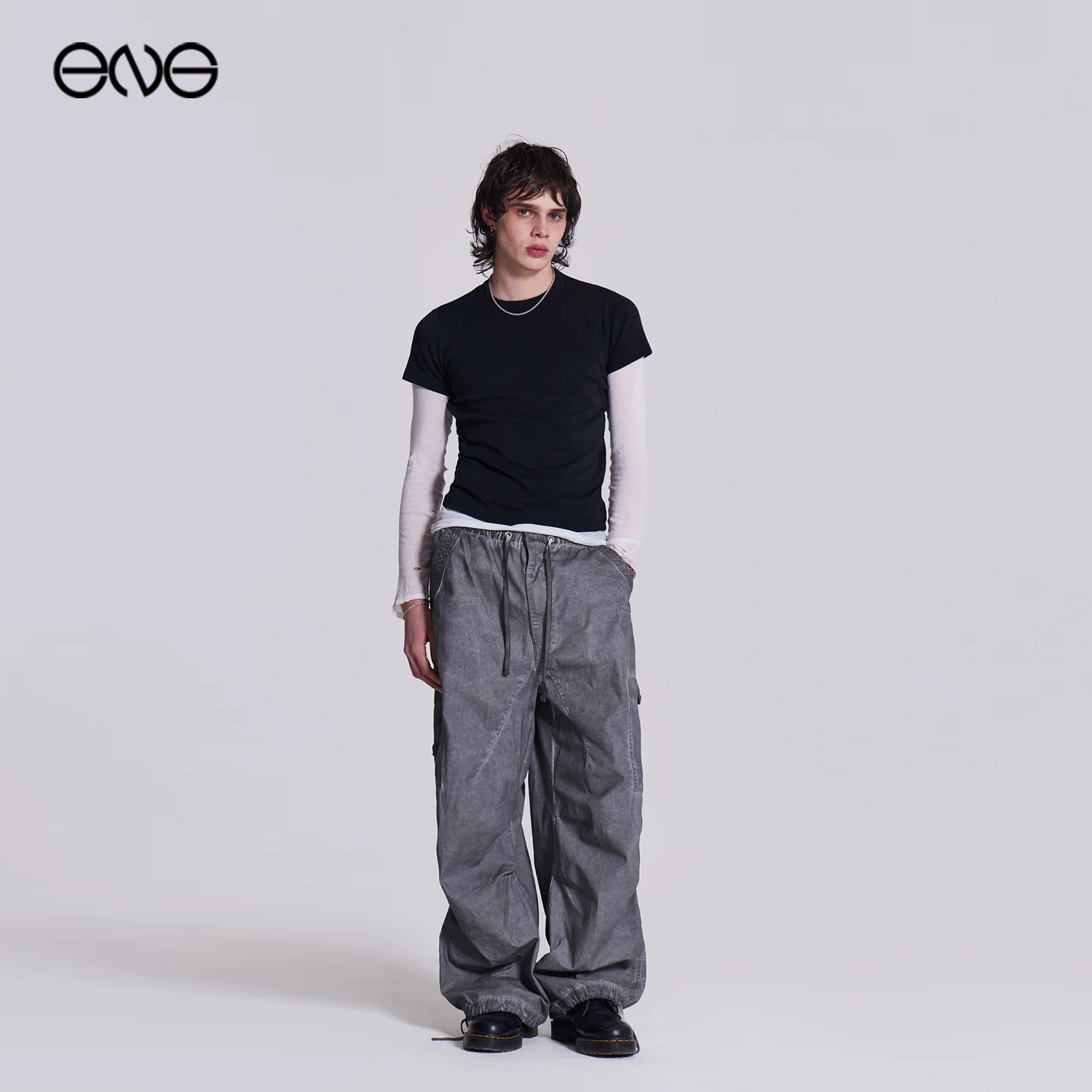 【欧阳娜娜明星同款】JADED LONDON宽松工装裤降落伞休闲长裤男女,淘宝优惠券,粉丝福利购,淘宝优惠卷