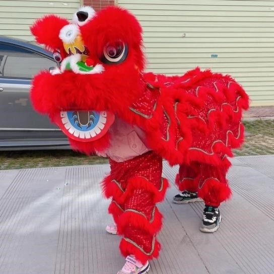 儿童羊毛舞狮醒狮6寸9寸小孩传统表演学校整套套装耐摔全套礼物,淘宝优惠券,粉丝福利购,淘宝优惠卷