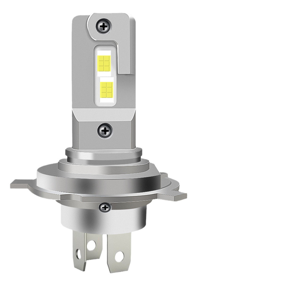 汽车LED大灯H4远近一体近黄远白双色直插原装位500W高亮12V-24V - 图3