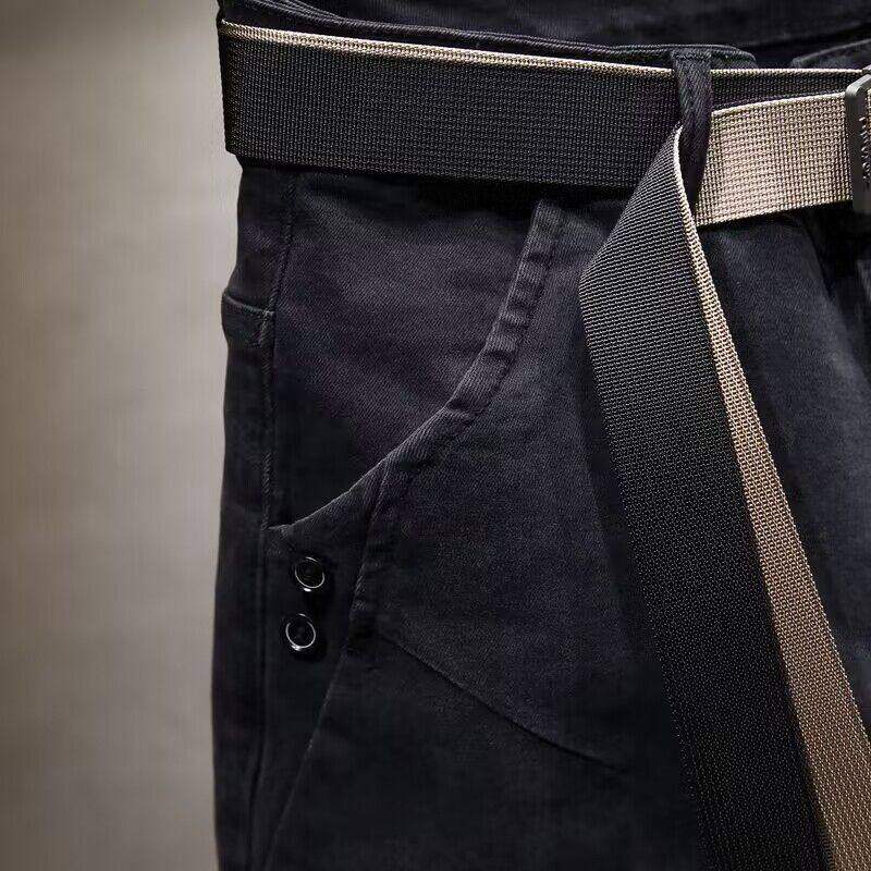 牛仔裤男潮牌弹力修身小脚2026春秋季新款潮流黑色休闲百搭长裤子,淘宝优惠券,粉丝福利购,淘宝优惠卷