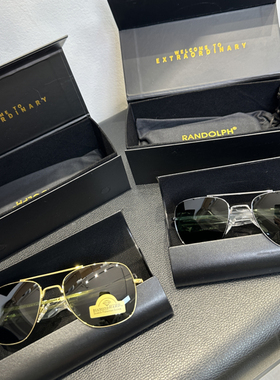 矿物钢化玻璃男士飞行员太阳镜