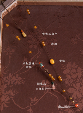 翡翠玉佩小吊坠项链挂绳子