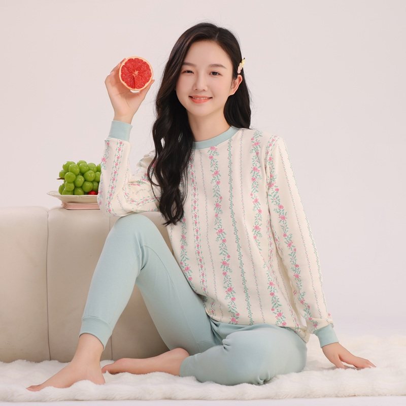 女大童秋衣秋裤套装纯棉全棉中大童青少年儿童保暖内衣女童睡衣,淘宝优惠券,粉丝福利购,淘宝优惠卷