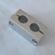 Parallel fixed clip aluminum alloy with the same diameter 12*12