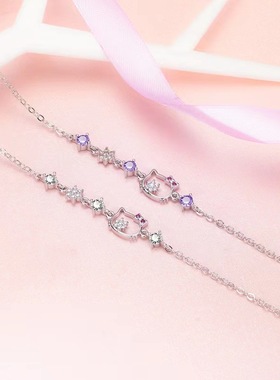 韩版甜美可爱猫咪手链