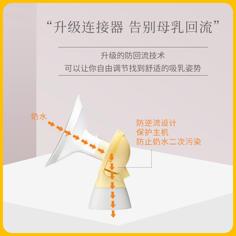 【多妈帮】美德乐舒悦版连接器吸乳器 多妈帮专属店吸奶器配件