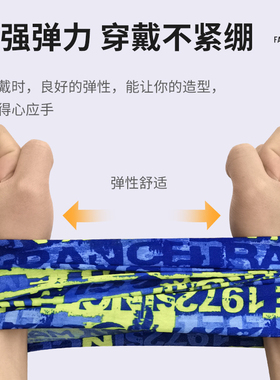 防晒面罩男夏季骑行魔术头巾女