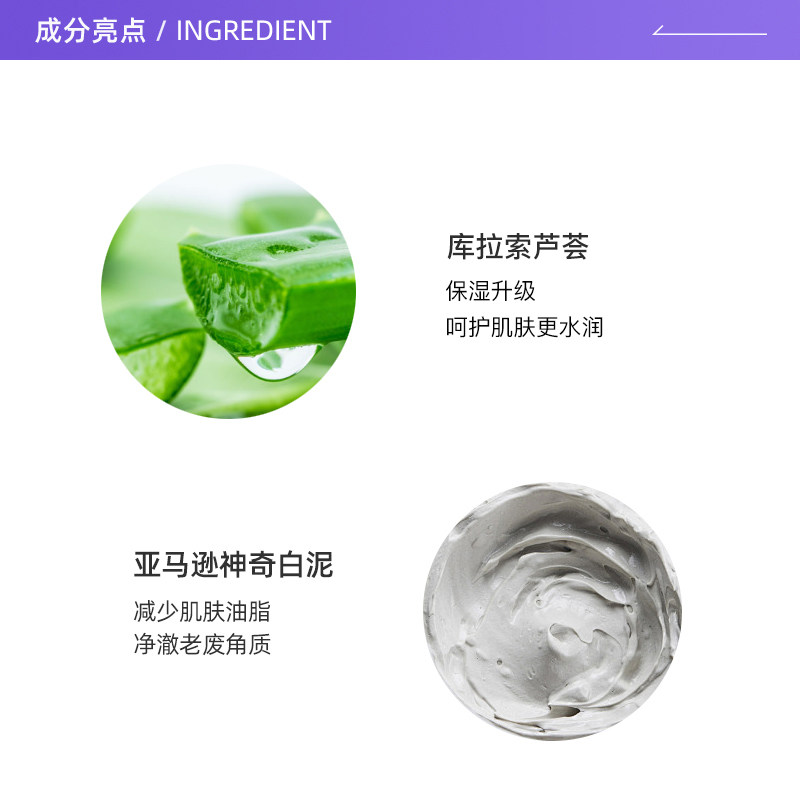 【自营】Kiehl's/科颜氏亚马逊白泥清洁面膜125ml
