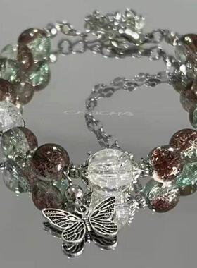 「西域圣女 」苗疆异域铃铛流苏手链多层新中式汉服配饰中国风女