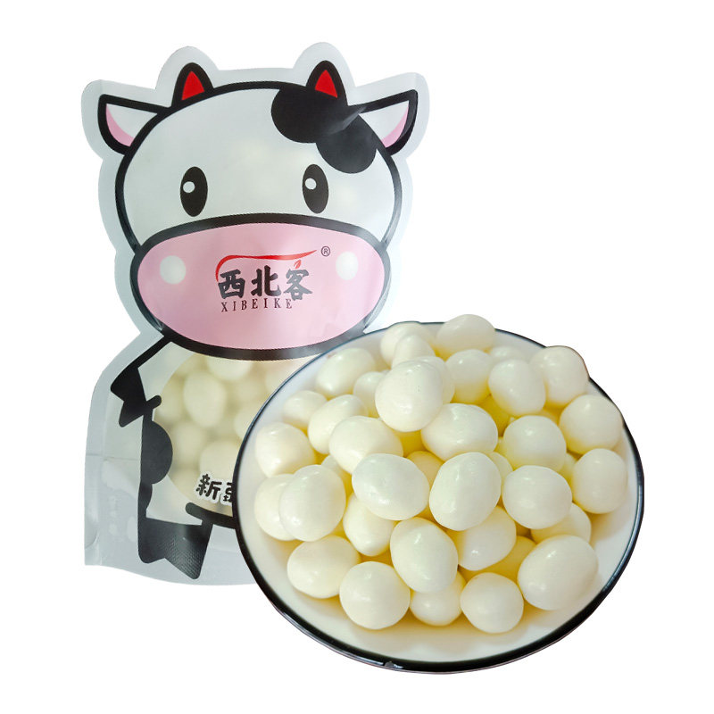 新疆特产酸奶葡萄干夹心提子奶豆 西北客葡萄干