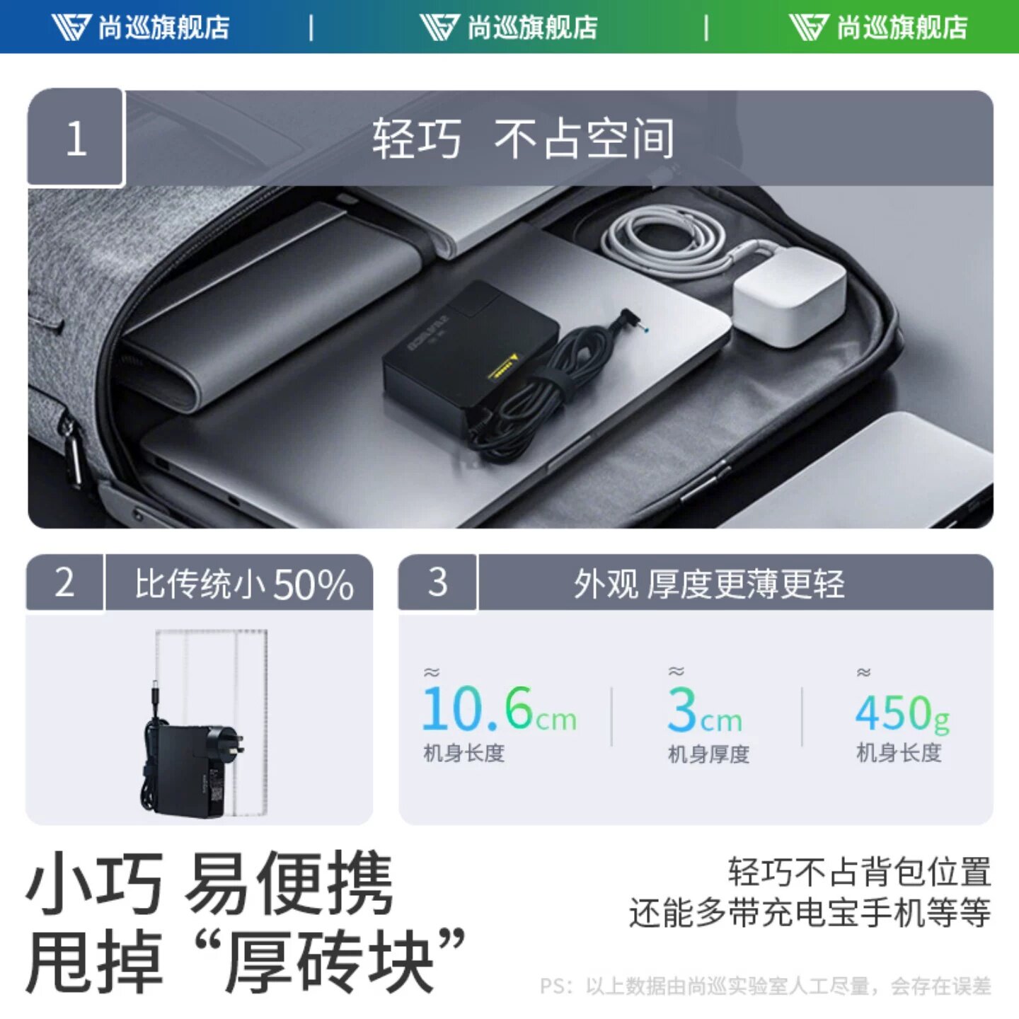 尚巡氮化镓适配器适用微星gp68hx 280W氮化镓GP76笔记本七彩虹将星330W充电器240w便携GE66电源GP66充电器 - 图2