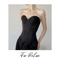 ForRelove Retro New Summer Big Chest of Small Sexy Marchia Fish Bone Femme Underwear can be worn outside