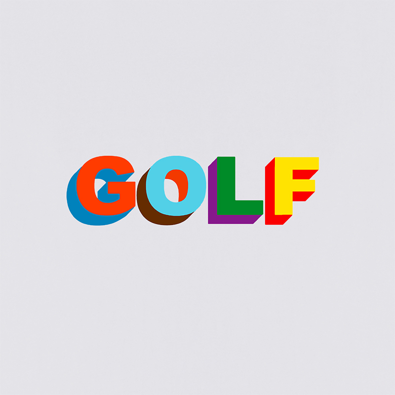 Golf Wang 3D Logo同款Tee嘻哈T恤Tyler The Creator短袖Ins超火 - 图2