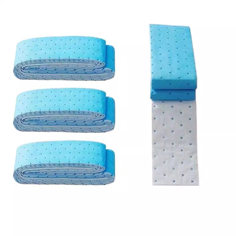 通用吸油烟机吸油棉蓝膜接油槽垫油盒油污厨房防水防油贴纸抽烟机