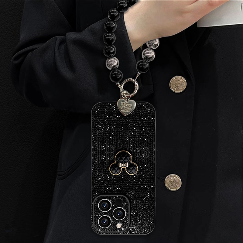 可爱动漫米奇适用小米红米k90promax手机壳k80至尊版k70e亮片k60绒布turbo4pro挂链13c秋冬k50/k40s/redmik软 - 图2