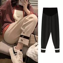 Pregnant Woman Pants Spring Autumn Clothing Outside Wearing Fashion Boomer Relaxation Starry Sky casual Harlenwide Pants Autumn Winter Pregnant Woman Pants