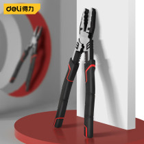 Able 10 inch steel wire pliers labor-saving old tiger pliers high hardness professional wire break flat pliers multifunctional hand pliers durable
