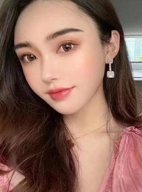 bellebianca伯爵方钻耳环