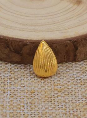 迷你沙金瓜子元宝小合实心