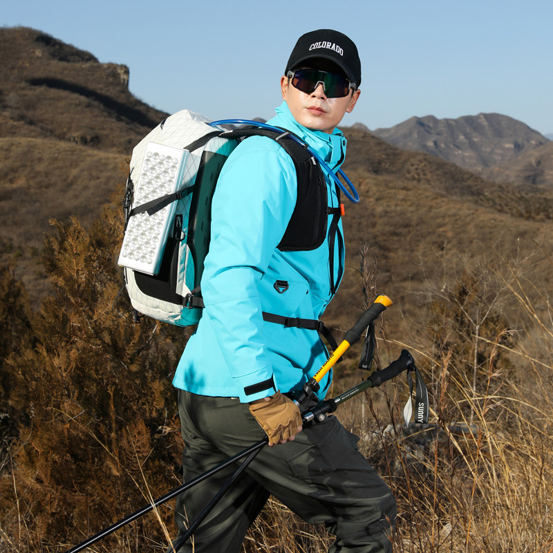登山包25L多功能防水户外露营轻便透气旅行包大容量通勤双肩包,淘宝优惠券,粉丝福利购,淘宝优惠卷