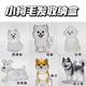 Pet dog hair storage glove hair storage box pendant