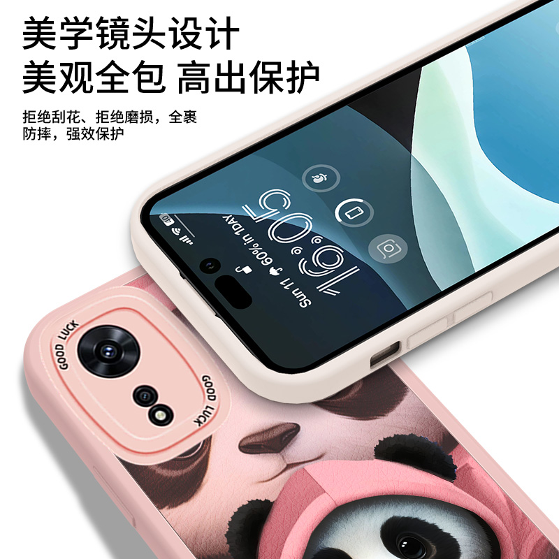 熊猫适用OPPOA97的手机壳5G硅胶OPPO A96小羊皮a94可爱a95全包卡通0pp0保护套opa975防摔oppa965女款955软壳-图3