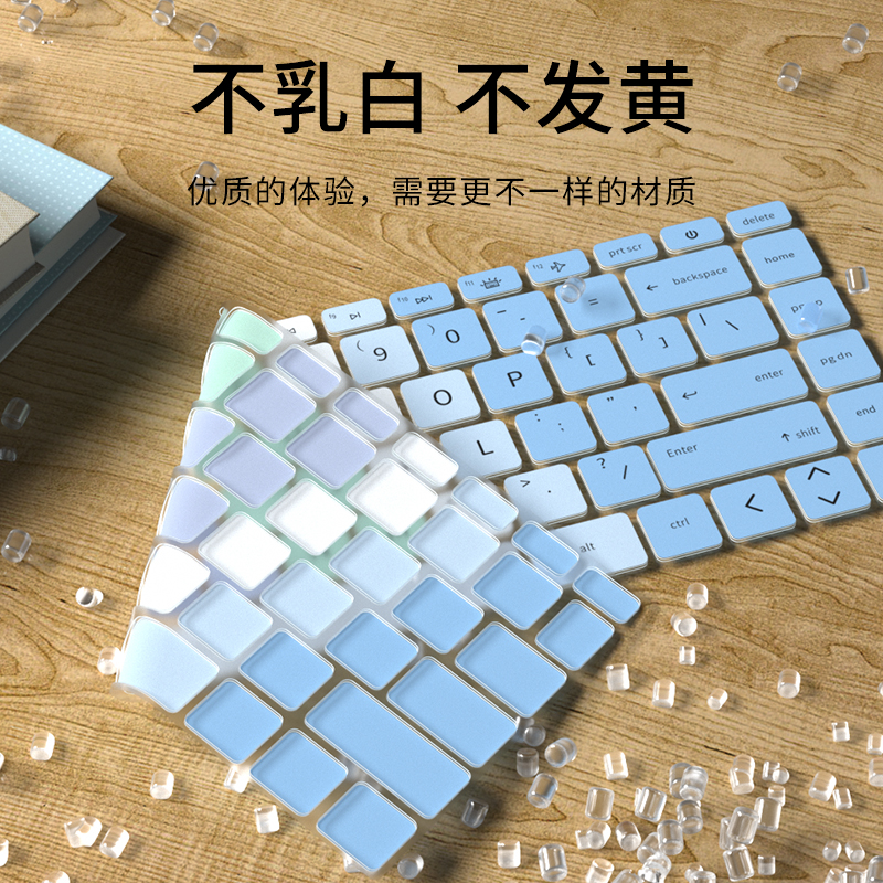 适用惠普星BookPro14 2024键盘膜星Book14 15青春版星BookPro16 2023笔记本锐14 15电脑战66 六代键盘保护膜 - 图3