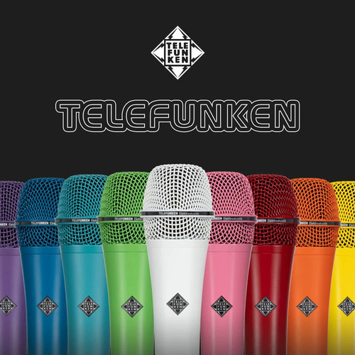 Telefunken/德律风根 M80炫彩定制版 手持动圈麦克风 录音K歌话筒 - 图1