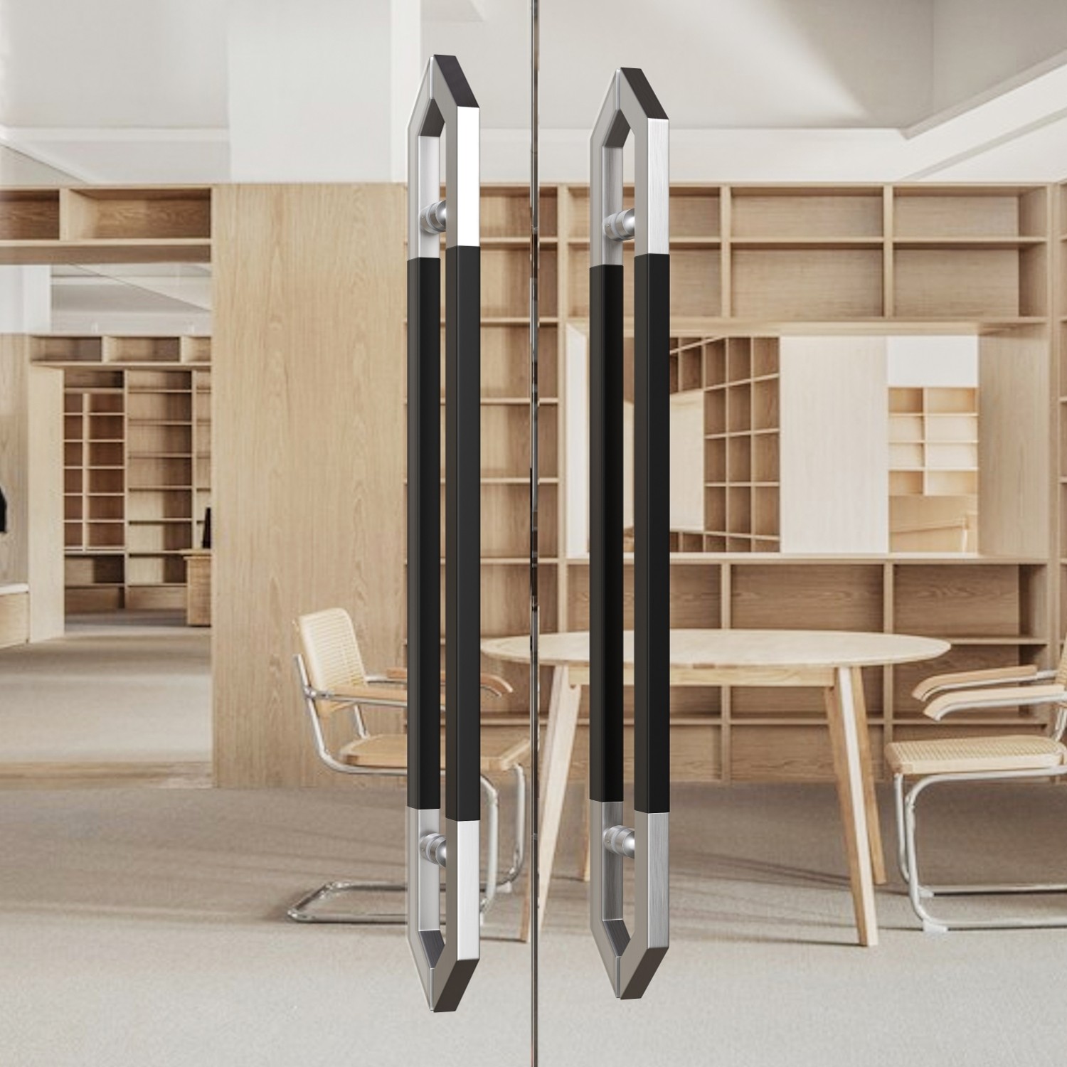 极简玻璃门拉手不锈钢商铺酒店婚庆宴会厅包厢推拉双开实木门把手,淘宝优惠券,粉丝福利购,淘宝优惠卷