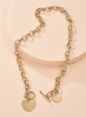 N7393欧美跨境时髦项链小众设计