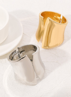 亚马逊热销夸张金属风光面朋克宽