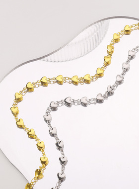 母亲节礼物欧美新款简约爱心金属