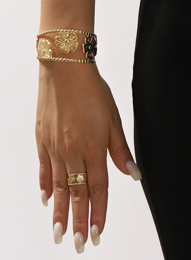 ZR0442不锈钢欧美时尚戒指复古小