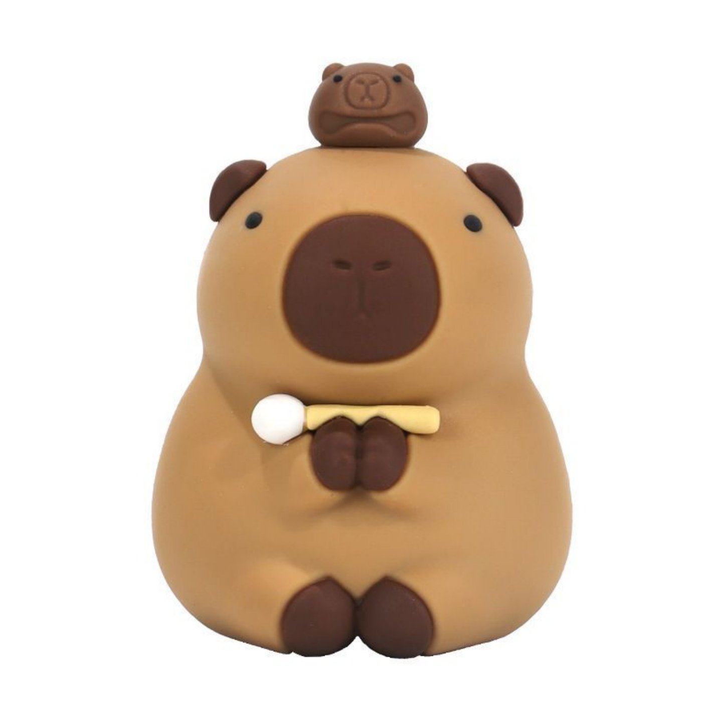 卡皮巴拉水豚桌面小摆件迷你情绪稳定工位解压装饰品治愈女生神器,淘宝优惠券,粉丝福利购,淘宝优惠卷