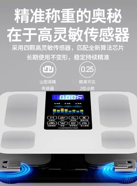德国精准体重秤家用体脂电子秤
