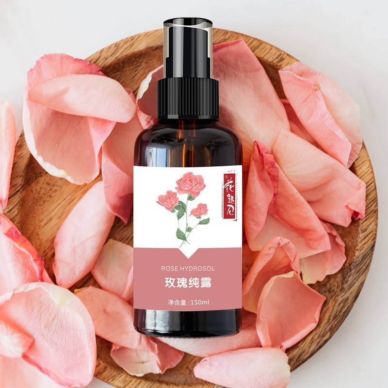大马士革玫瑰温和天然花水爽肤水 花遇见化妆品纯露/花水