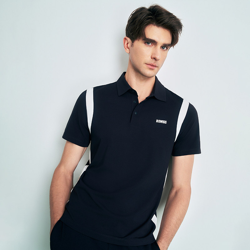 KSWISS盖世威男POLO衫 新款舒适运动潮流短袖T恤网球服1011628,淘宝优惠券,粉丝福利购,淘宝优惠卷