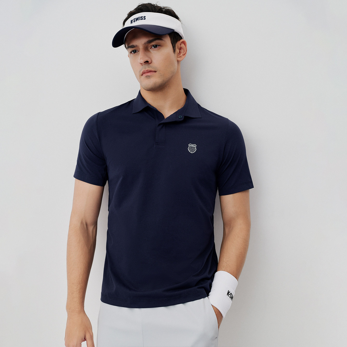 KSWISS盖世威POLO衫男新防晒速干衣运动短袖T恤上衣网球服1012061,淘宝优惠券,粉丝福利购,淘宝优惠卷
