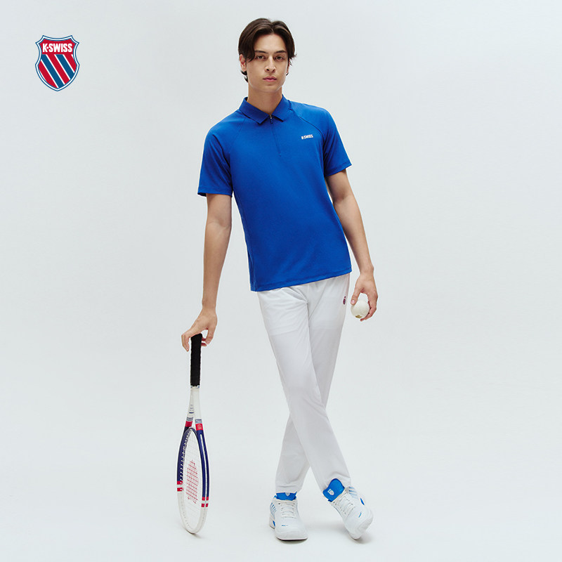 KSWISS盖世威T恤男 夏季抑菌百搭经典休闲时尚短袖POLO衫1010692,淘宝优惠券,粉丝福利购,淘宝优惠卷