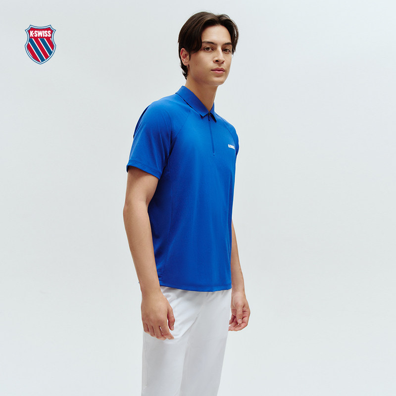 KSWISS盖世威T恤男 夏季抑菌百搭经典休闲时尚短袖POLO衫1010692,淘宝优惠券,粉丝福利购,淘宝优惠卷