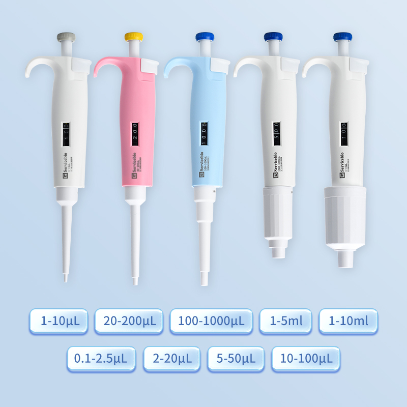 赛维尔 移液枪 单道可调移液器 数字微量手动加样器 大容量加样枪 - 图2
