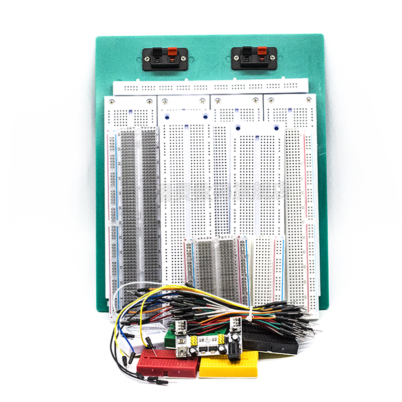 400孔面包板线MB-102 SYB-500电路板洞洞板实验板可组合拼接830 - 图3