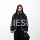 Biesu rabbit fur work style reversible parka-synsdyc