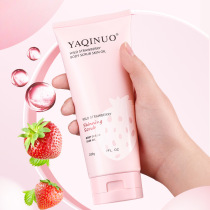 Wild Strawberry Body Frosted Cream solic acid to keratinocytes Rejuvenated Womens Whole Body Improves Goose hair follicles Bath Lotion travel dress